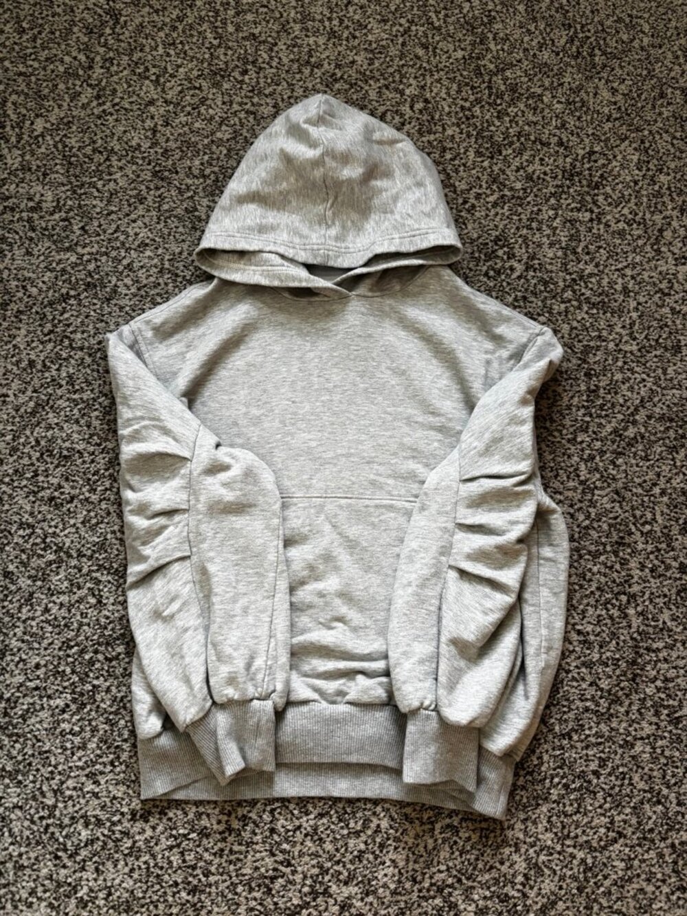 Aerie Heather Gray Pullover Hoodie Women's XS Cozy Sweatshirt - Picture 2 of 3